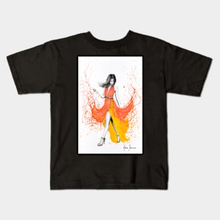 Coral Zephyr Kids T-Shirt